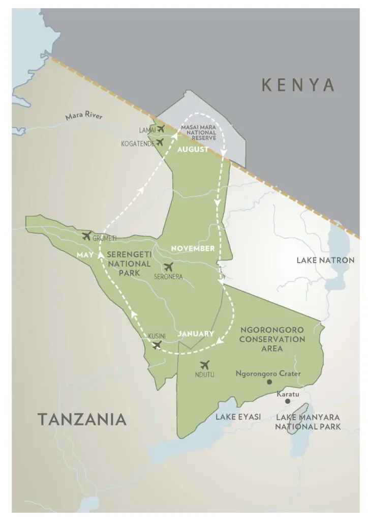 Photography safari and Great Migration at Namiri Plains Serengeti